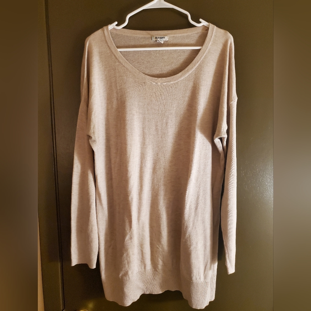 Old Navy Oversized Tan Sweater